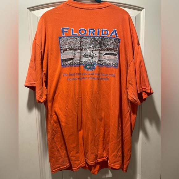 University of Florida Gators Basketball T-Shirt, XL Orange - Picture 3 of 4